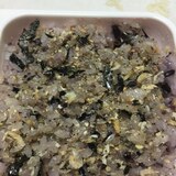 自家製ふりかけで混ぜ御飯